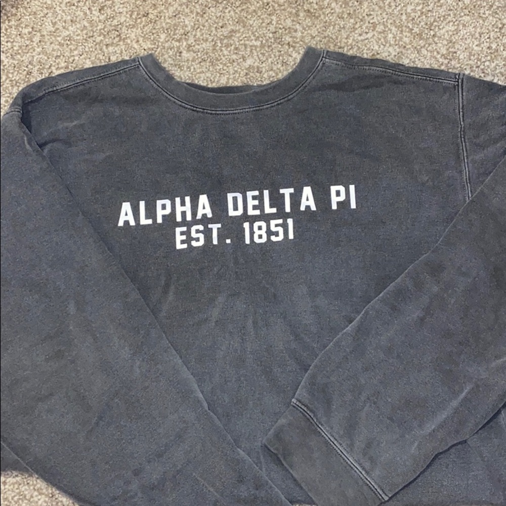 Comfort Colors Alpha Delta Pi ADPi Sweatshirt